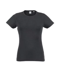 SKINNI FIT Womens/Ladies Triblend Short Sleeve T-Shirt (Black Triblend)