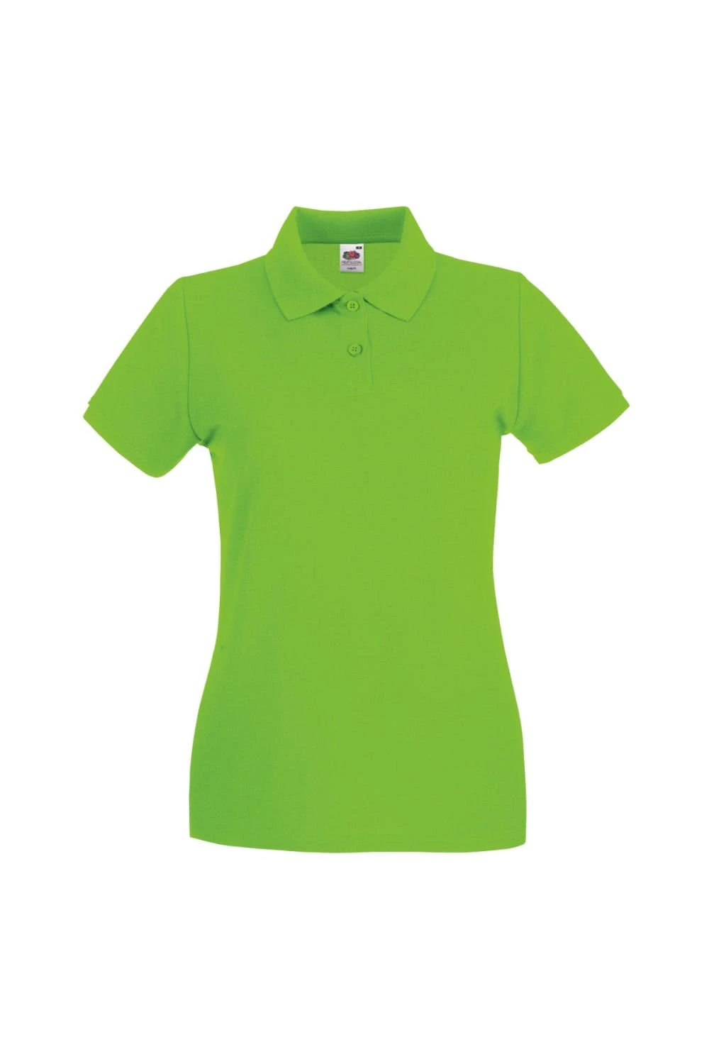FRUIT OF THE LOOM Of The Loom Ladies Lady-Fit Premium Short Sleeve Polo Shirt (Lime)