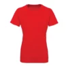 TriDri Tri Dri Womens/Ladies Panelled Crew Neck T-Shirt (Fire Red)
