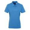 TriDri Tri Dri Womens/Ladies Panelled Short Sleeve Polo Shirt (Sapphire)