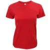 B&C B&C Exact 190 Ladies Tee / Ladies Short Sleeve T-Shirts (Red)