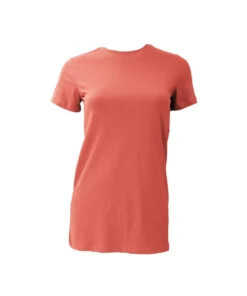 Bella + Canvas Ella Ladies/Womens The Favorite Tee Short Sleeve T-Shirt (Coral)