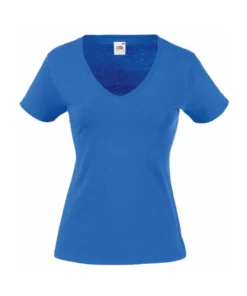 Of The Loom Fruit Of The Loom Ladies Lady-Fit Valueweight V-Neck Short Sleeve T-Shirt