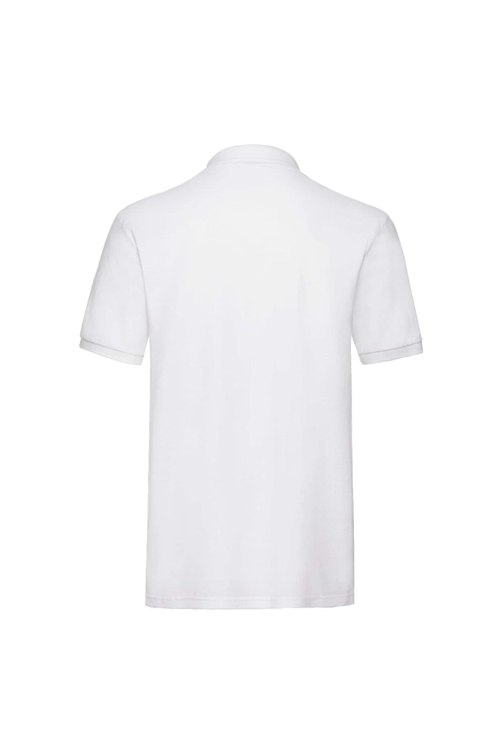 Of The Loom Fruit Of The Loom Ladies Lady-Fit Premium Short Sleeve Polo Shirt (White) - Image 2
