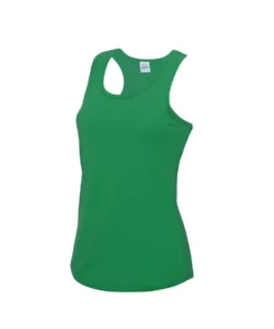 Awdis Just Cool Girlie Fit Sports Ladies Vest / Tank Top (Kelly Green)