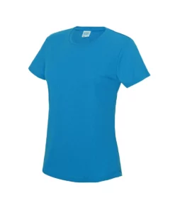 Awdis Just Cool Womens/Ladies Sports Plain T-Shirt (Sapphire Blue)