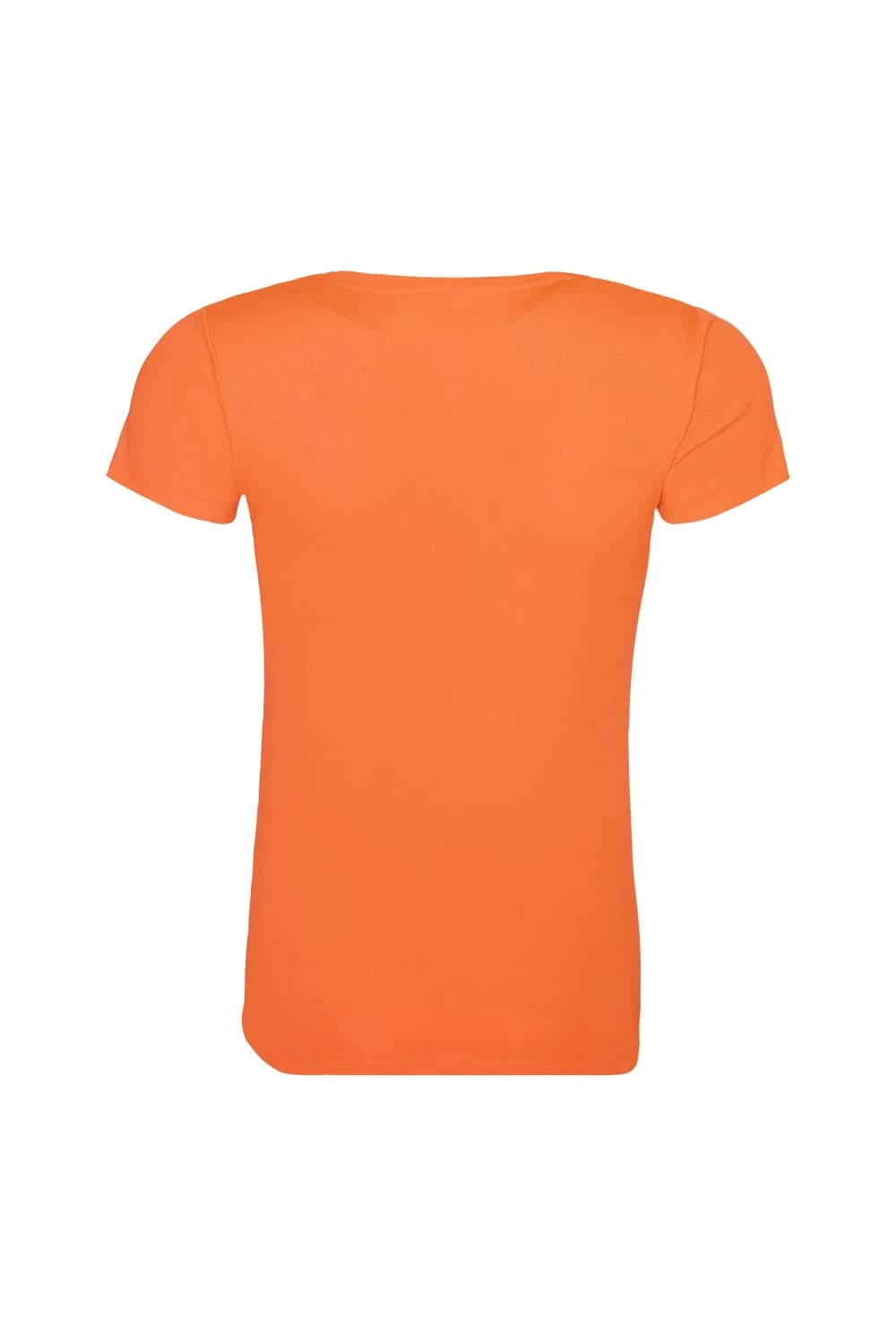 Awdis Just Cool Womens/Ladies Sports Plain T-Shirt - Electric Orange - Image 2