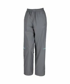 Spiro Womens/Ladies Micro-Lite Performance Sports Pants / Tracksuit Bottoms (Grey/Aqua)
