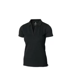 Nimbus Womens/Ladies Harvard Stretch Deluxe Polo Shirt (Black)