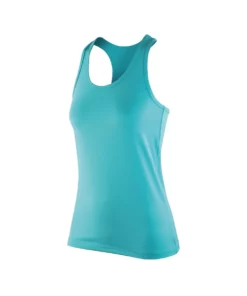 Spiro Womens/Ladies Softex Stretch Fitness Vest Top (Peppermint)