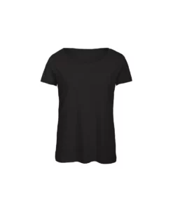 B&C B&C Womens/Ladies Favorite Cotton Triblend T-Shirt (Black)