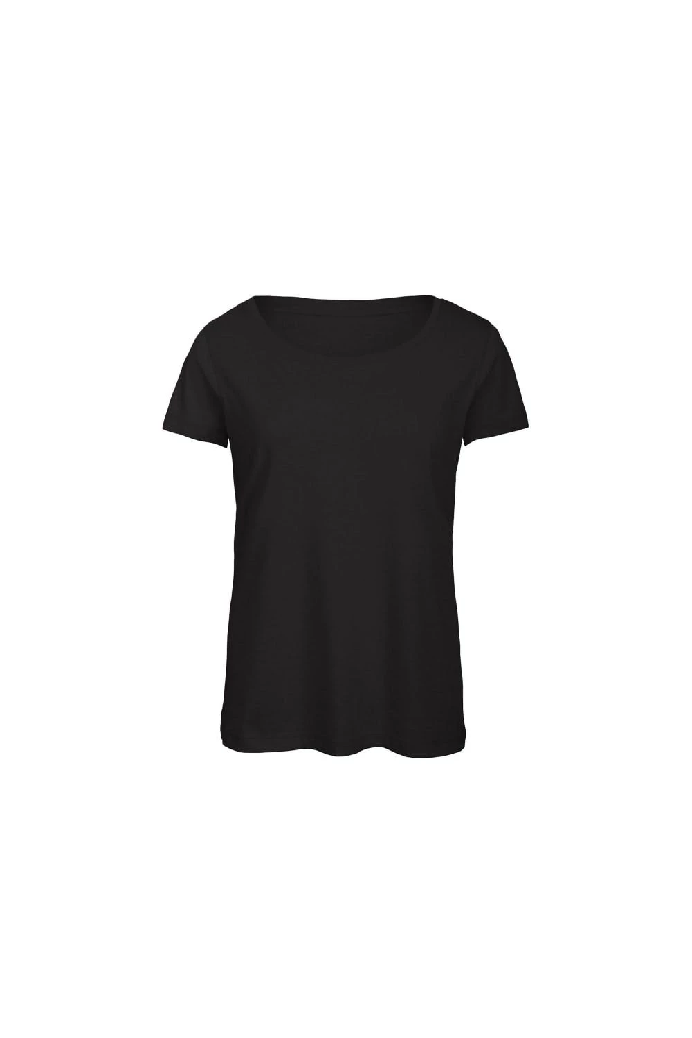B&C B&C Womens/Ladies Favorite Cotton Triblend T-Shirt (Black)