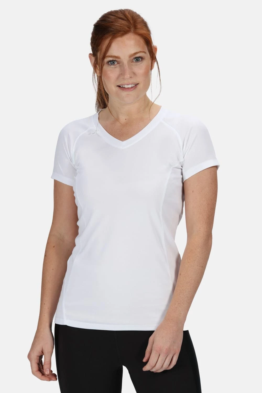 Regatta Activewear Womens Beijing Short Sleeve T-Shirt (White/White) - Image 3
