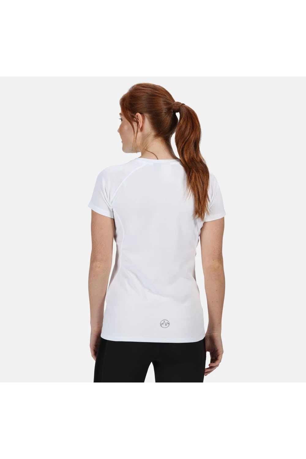 Regatta Activewear Womens Beijing Short Sleeve T-Shirt (White/White) - Image 2