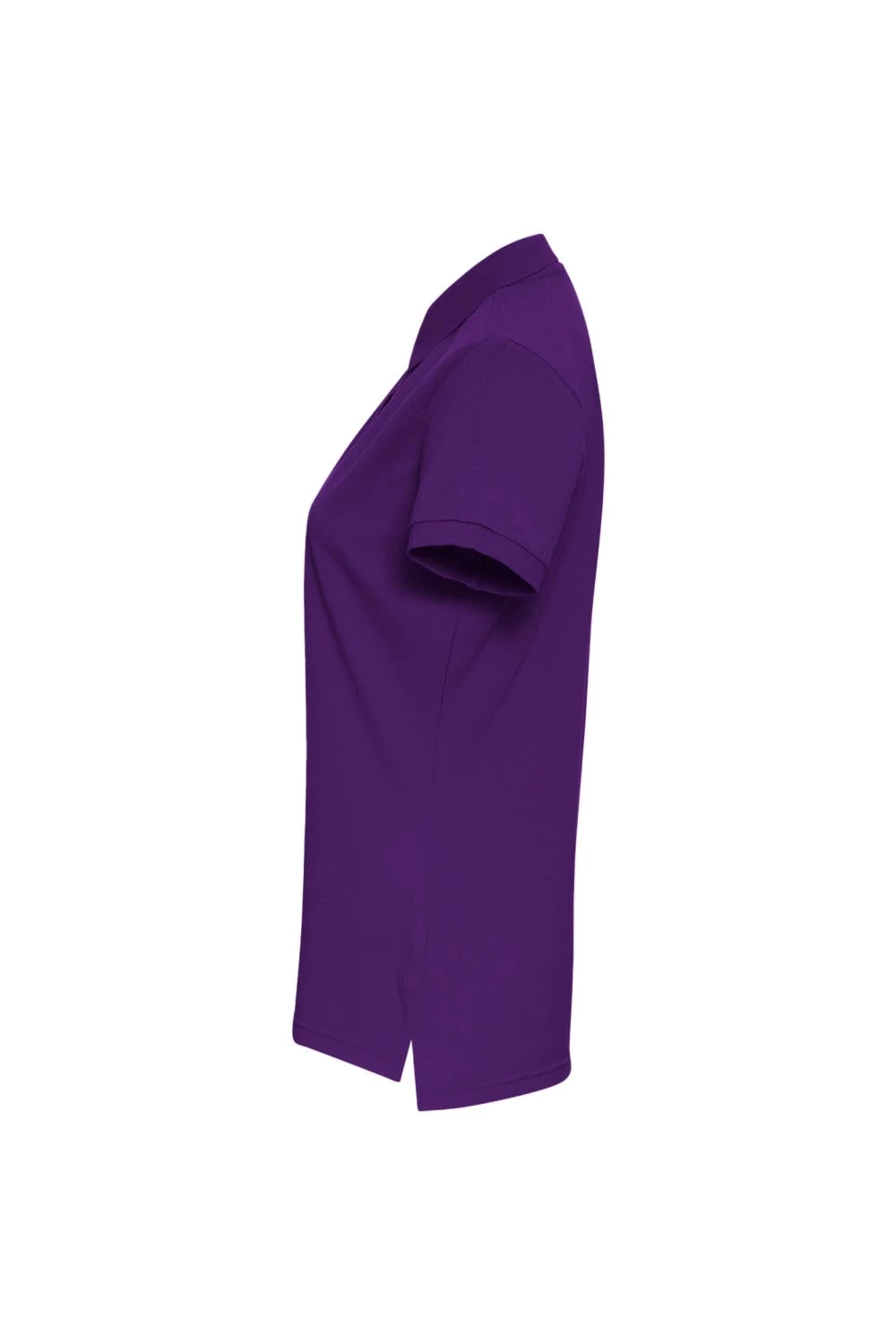 Asquith & Fox Womens/Ladies Short Sleeve Performance Blend Polo Shirt (Purple) - Image 3