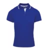 Premier® Premier Womens/Ladies Contrast Coolchecker Polo Shirt (Royal/White)