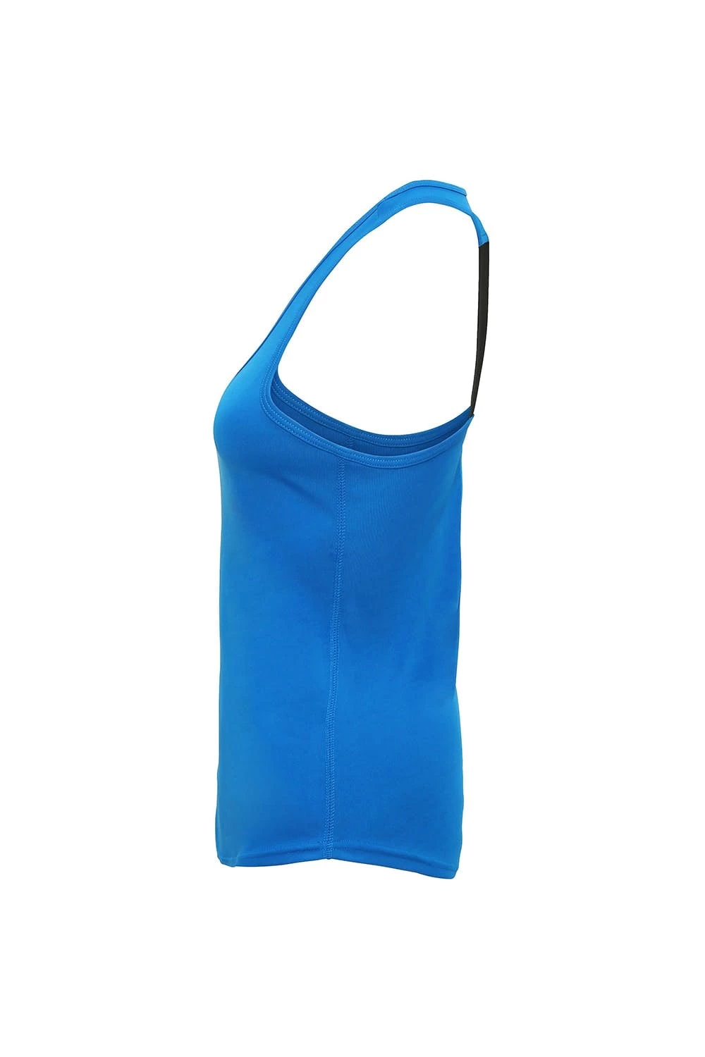 TriDri Tri Dri Womens/Ladies Performance Strap Back Tank Top (Sapphire) - Image 3