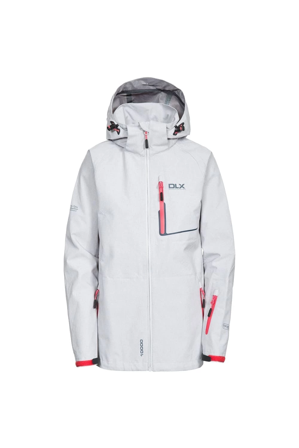Trespass Womens/Ladies Gita Waterproof Shell Jacket (Quartz Marl)