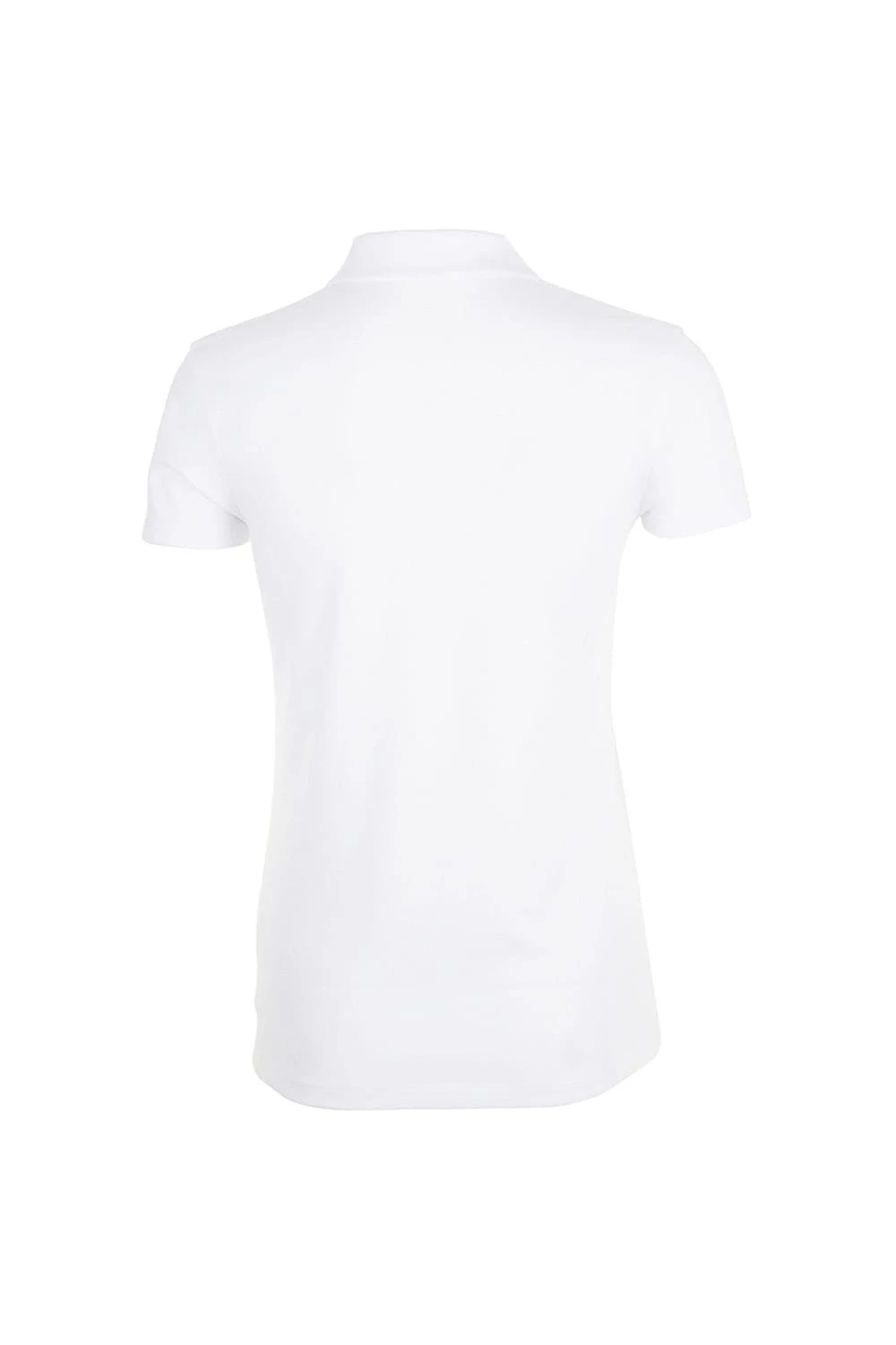SOLS Womens/Ladies Phoenix Short Sleeve Pique Polo Shirt (White) - Image 2