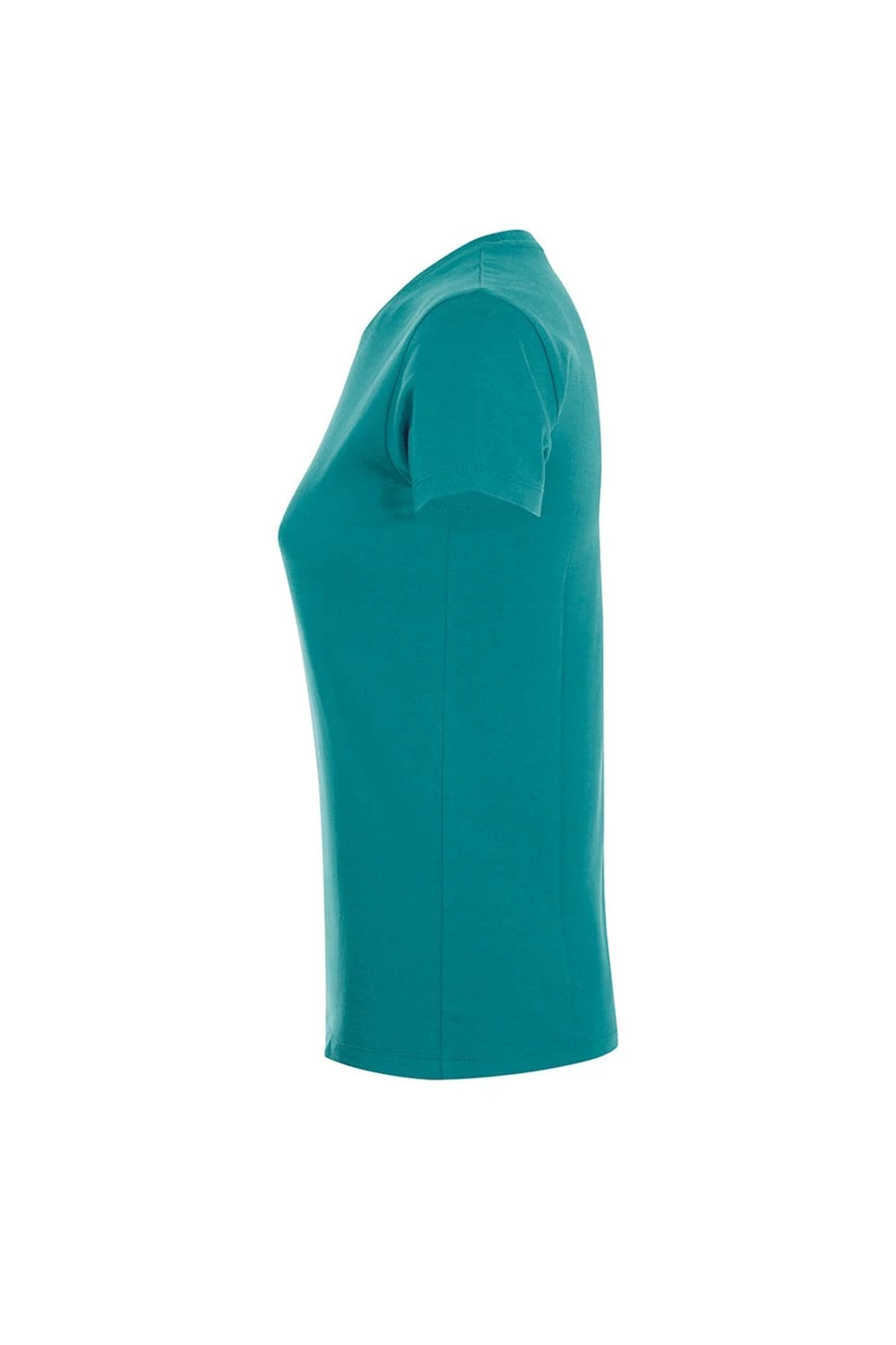 SOLS Womens/Ladies Regent Short Sleeve T-Shirt (Duck Blue) - Image 3