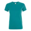 SOLS Womens/Ladies Regent Short Sleeve T-Shirt (Duck Blue)