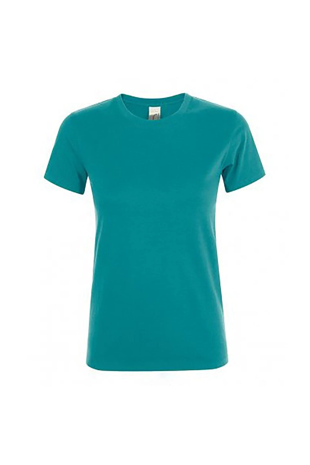 SOLS Womens/Ladies Regent Short Sleeve T-Shirt (Duck Blue)