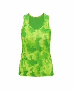 TriDri Tri Dri Womens/Ladies Hexoflage Performance Sleeveless Vest (Camo Green)