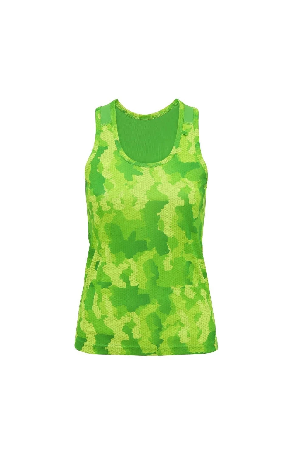 TriDri Tri Dri Womens/Ladies Hexoflage Performance Sleeveless Vest (Camo Green)