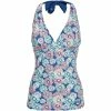 Trespass Womens/Ladies Bloomer Tankini Top (Blush Print)