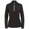 Trespass Womens/Ladies Ollog Half Zip Active Sports Top (Black)