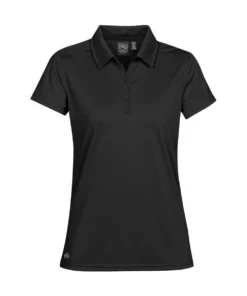 Stormtech Womens/Ladies Eclipse H2X-Dry Pique Polo (Black)