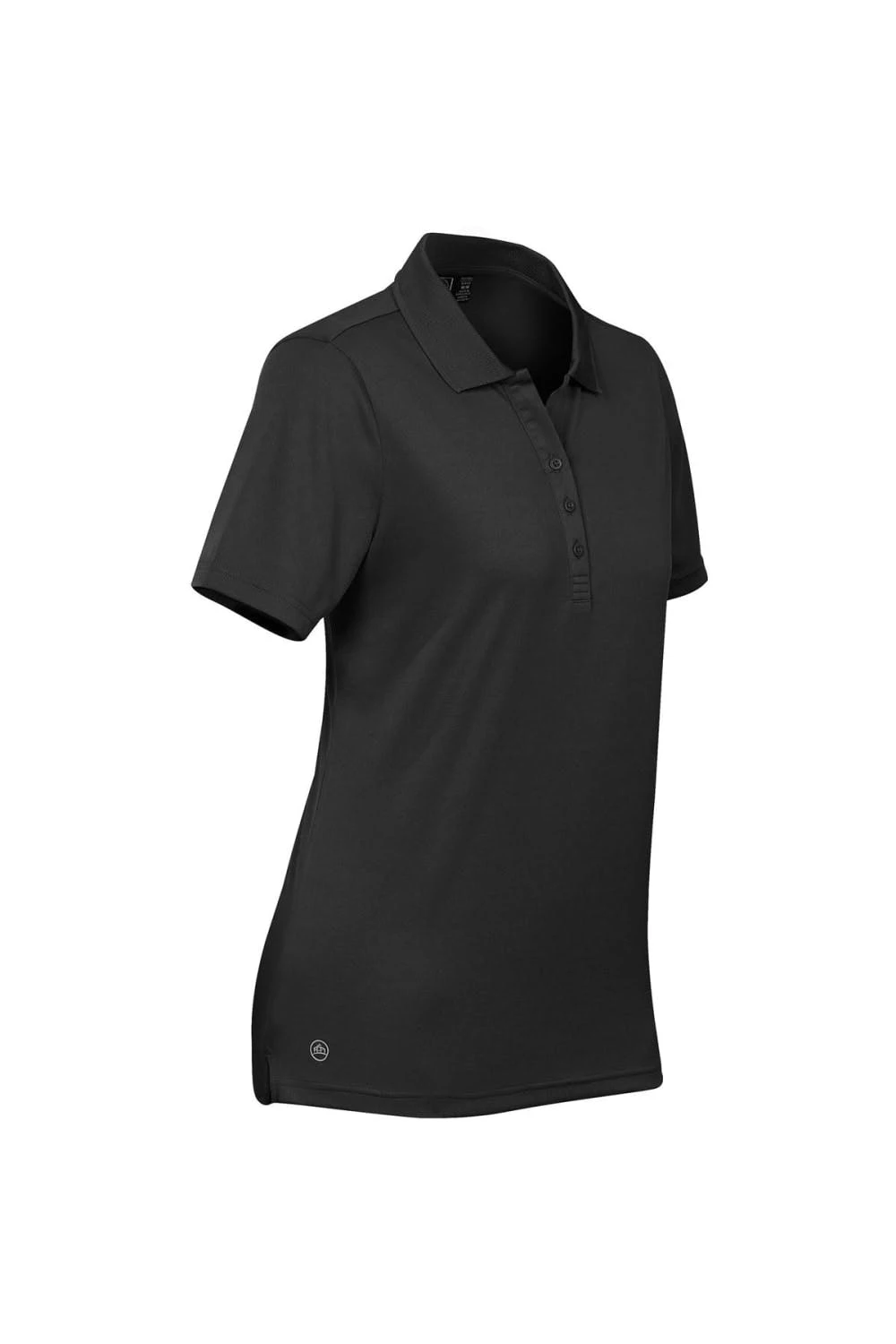 Stormtech Womens/Ladies Eclipse H2X-Dry Pique Polo (Black) - Image 3