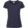 FRUIT OF THE LOOM Of The Loom Womens/Ladies Fit Ringspun Premium Tshirt - Navy
