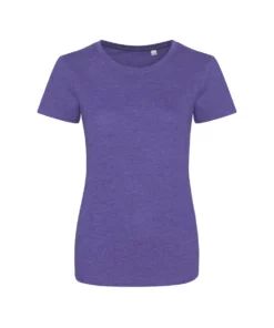 AWDis Womens/Ladies Girlie Tri-Blend T-Shirt (Heather Purple)