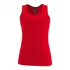 SOLS Womens/Ladies Sporty Performance Tank Top (Red)