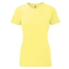 Russell Womens Slim Fit Longer Length Short Sleeve T-Shirt (Yellow Marl)