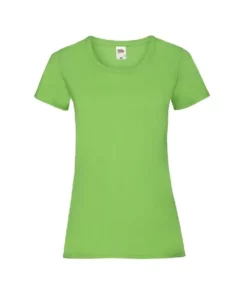 Of The Loom Fruit Of The Loom Ladies/Womens Lady-Fit Valueweight Short Sleeve T-Shirt (Lime)