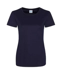 AWDis Just Cool Womens/Ladies Girlie Smooth T-Shirt (French Navy)