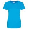 Awdis Womens/Ladies Girlie Smooth T-Shirt - Sapphire Blue