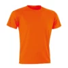 Spiro Adults Unisex Impact Aircool Tee (Flo Orange)