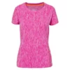Trespass Womens/Ladies Daffney Active T-Shirt (Pink Glow Marl)