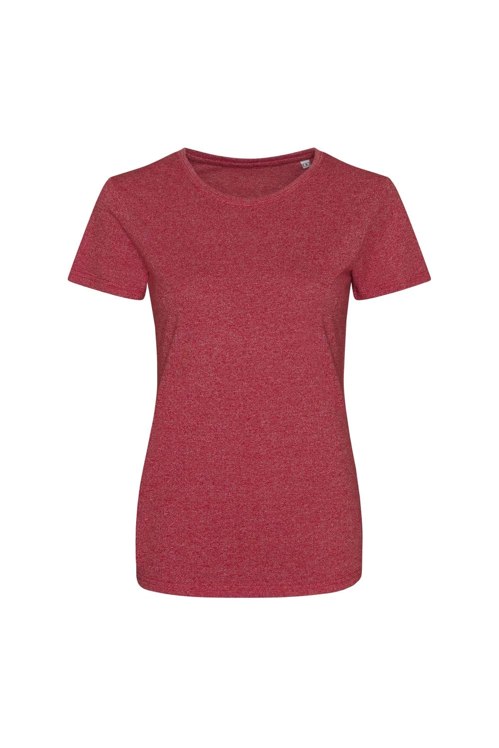 AWDis Womens/Ladies Girlie Space Blend T Shirt (Space Red/White)