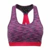 TriDri Womens/Ladies Performance Sports Bra (Medium Impact) (Space Pink)