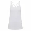 TriDri Womens/Ladies Laser Cut Spaghetti Strap Vest (White)