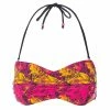 Trespass Womens/Ladies Linear Bandeau Bikini Top (Pink Lady Print)