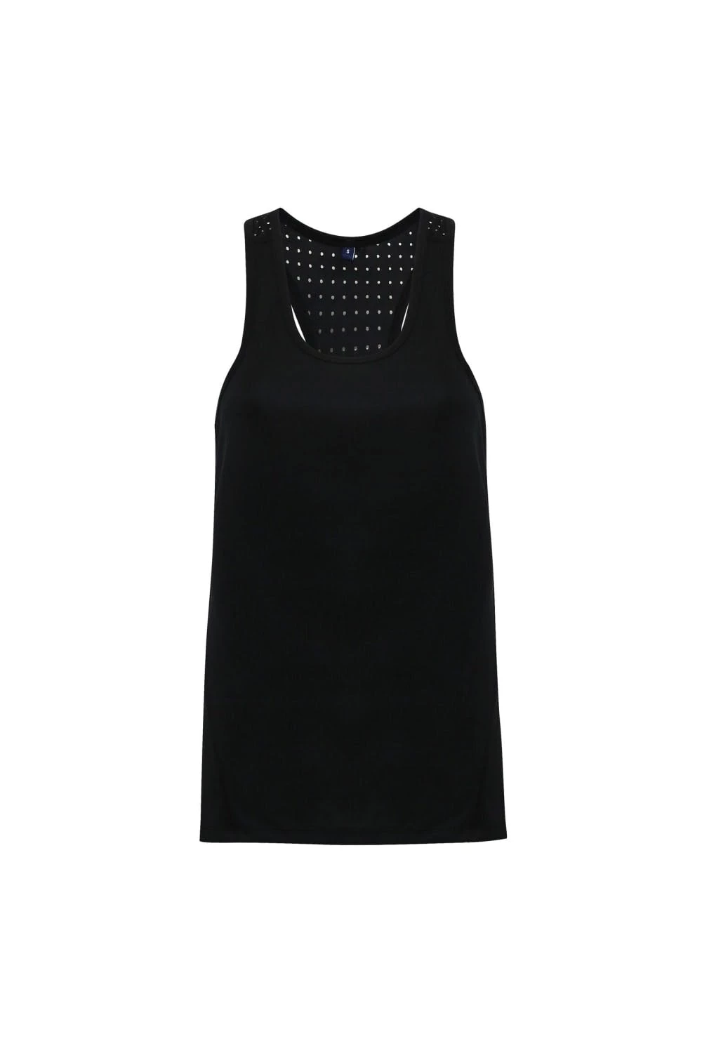 TriDri Womens/Ladies Laser Cut Vest (Black)