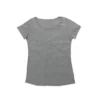 Stedman Stars Womens/Ladies Daisy Melange Oversized Crew Neck Tee (Vintage Gray)