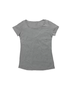 Stedman Stars Womens/Ladies Daisy Melange Oversized Crew Neck Tee (Vintage Gray)