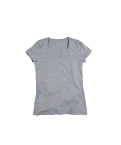 Stedman Stars Womens/Ladies Lisa Melange V Neck T-Shirt (Heather Gray)