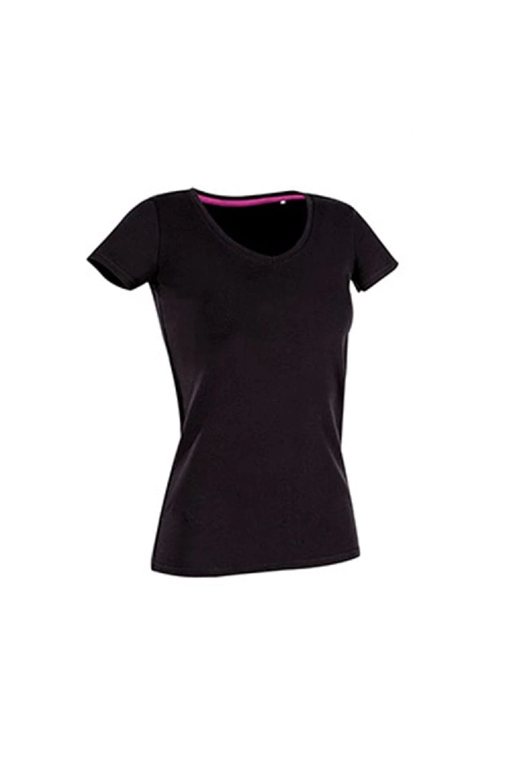 Stedman Stars Womens/Ladies Claire V Neck Tee (Black Opal)